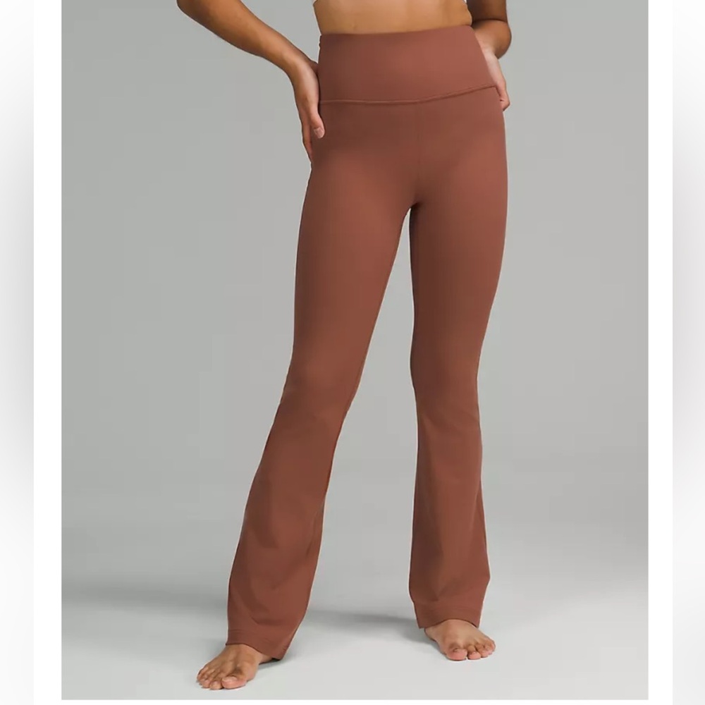 Groove Super-High-Rise Flared Pant Nulu - Ancient Copper